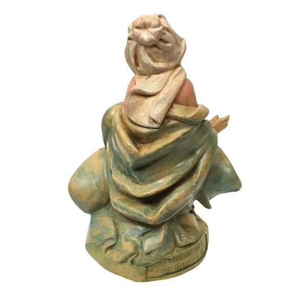 VINTAGE 90s Fontanini Nativity Figurines Holy Family Joseph Mary Baby Jesus 1991 - Picture 6 of 16